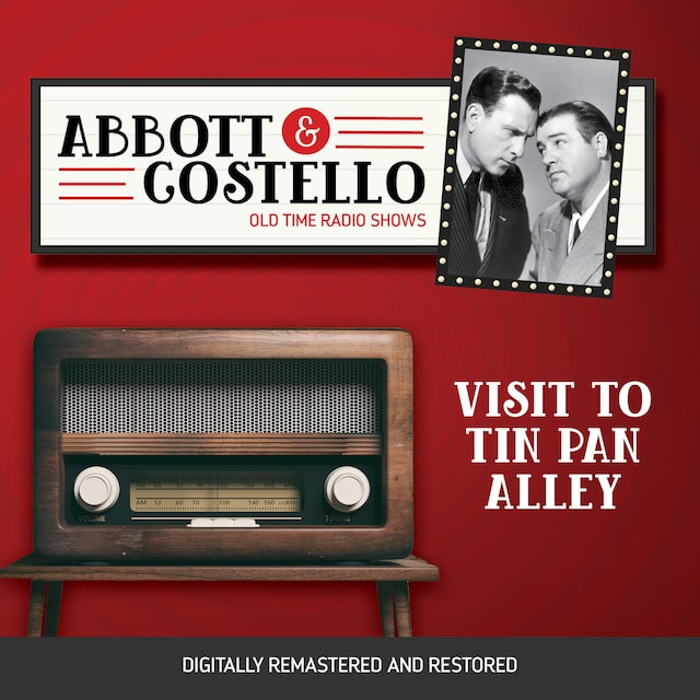 Couverture de livre pour Abbott and Costello: Visit to Tin Pan Alley