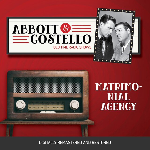 Book cover for Abbott and Costello: Matrimonial Agency