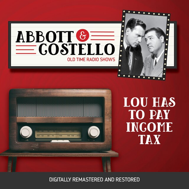 Portada de libro para Abbott and Costello: Lou Has to Pay Income Tax
