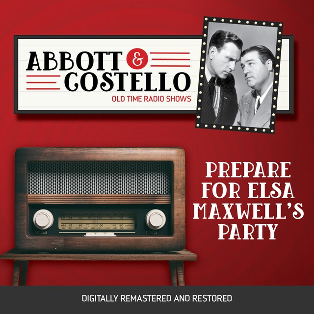 Boekomslag van Abbott and Costello: Prepare for Elsa Maxwell's Party