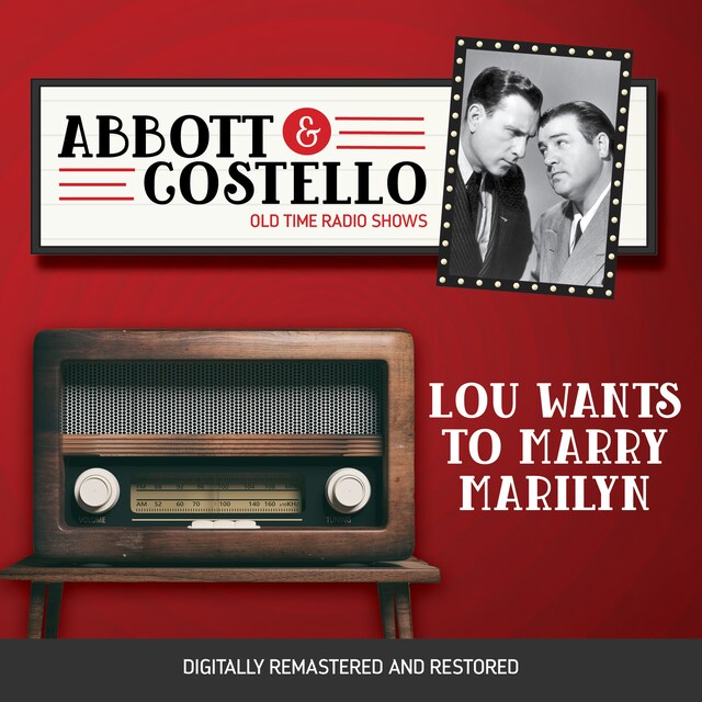 Kirjankansi teokselle Abbott and Costello: Lou Wants to Marry Marilyn