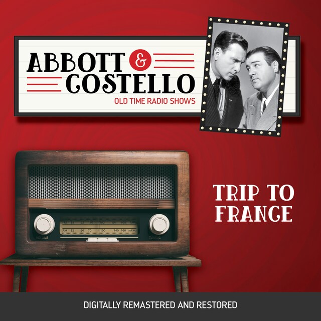 Okładka książki dla Abbott and Costello: Trip to France