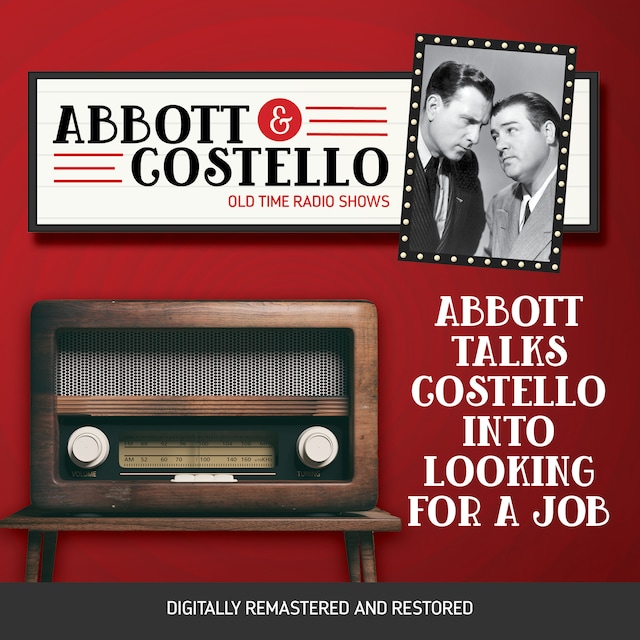 Book cover for Abbott and Costello: Abbott Talks Costello into Looking for a Job