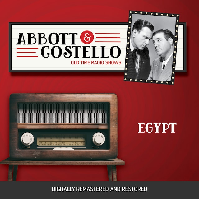 Kirjankansi teokselle Abbott and Costello: Egypt