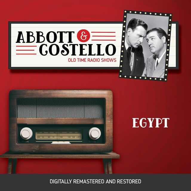 Abbott and Costello: Egypt Buchcover für Abbott and Costello: Egypt
