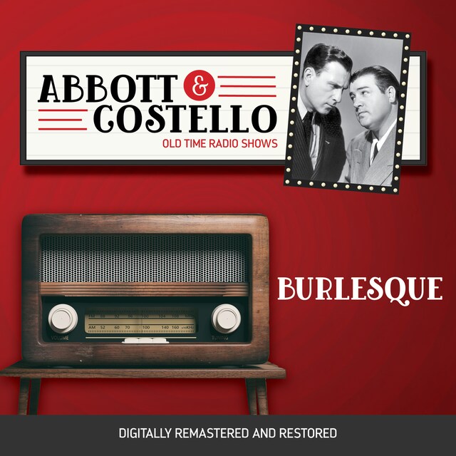 Book cover for Abbott and Costello: Burlesque