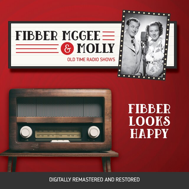 Kirjankansi teokselle Fibber McGee and Molly: Fibber Looks Happy