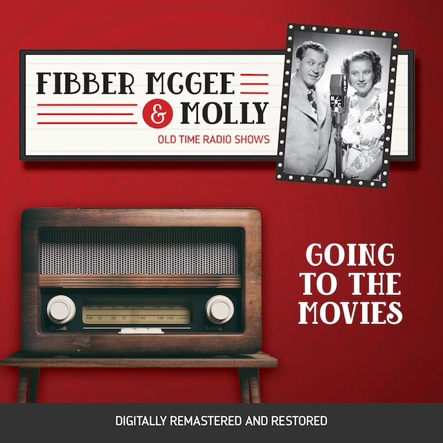 Couverture de livre pour Fibber McGee and Molly: Going to the Movies