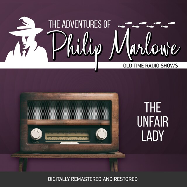 Book cover for The Adventures of Philip Marlowe: The Unfair Lady