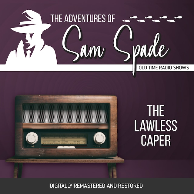 Kirjankansi teokselle The Adventures of Sam Spade: The Lawless Caper
