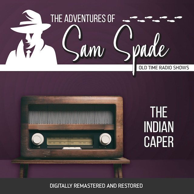 Kirjankansi teokselle The Adventures of Sam Spade: The Indian Caper