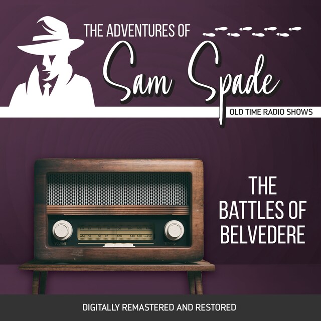 Book cover for The Adventures of Sam Spade: The Battles of Belvedere