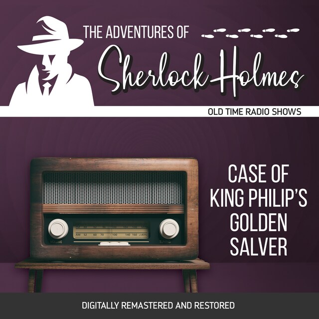 Portada de libro para The Adventures of Sherlock Holmes: Case of King Philip's Golden Salver