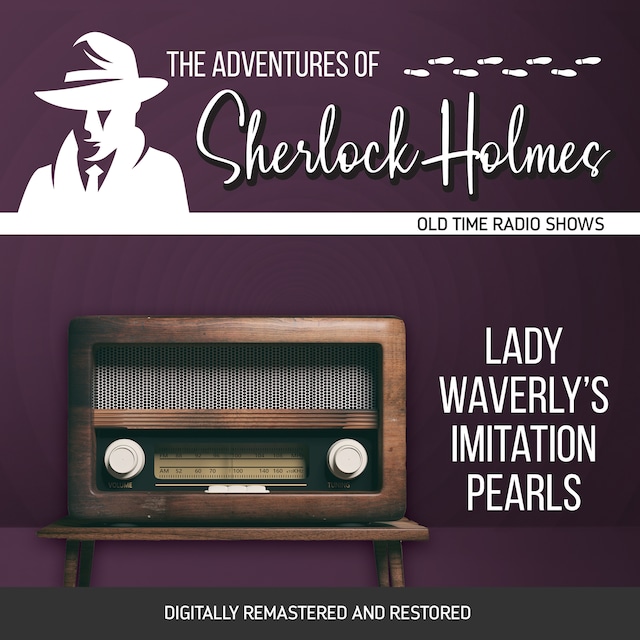 Book cover for The Adventures of Sherlock Holmes: Lady Waverly's Imitation Pearls