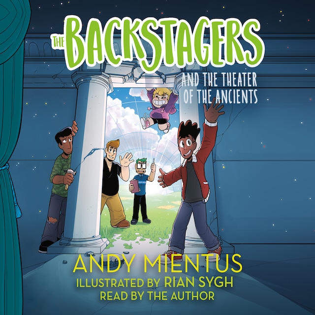 Copertina del libro per The Backstagers and the Theater of the Ancients