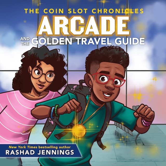 Book cover for Arcade and the Golden Travel Guide
