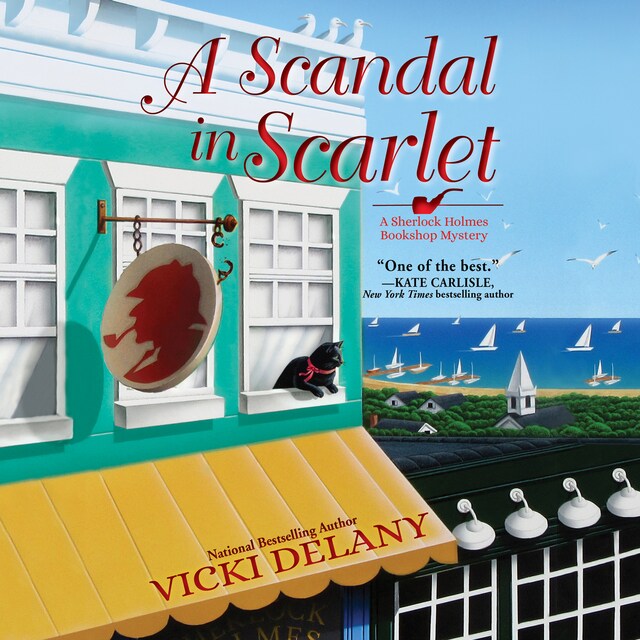 Book cover for A Scandal in Scarlet