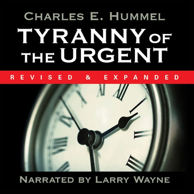 Kirjankansi teokselle Tyranny of the Urgent