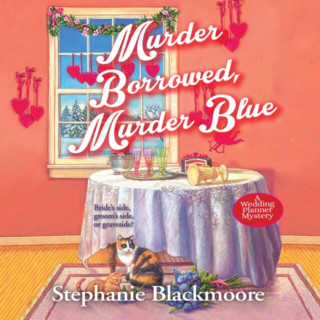 Book cover for Murder Borrowed, Murder Blue