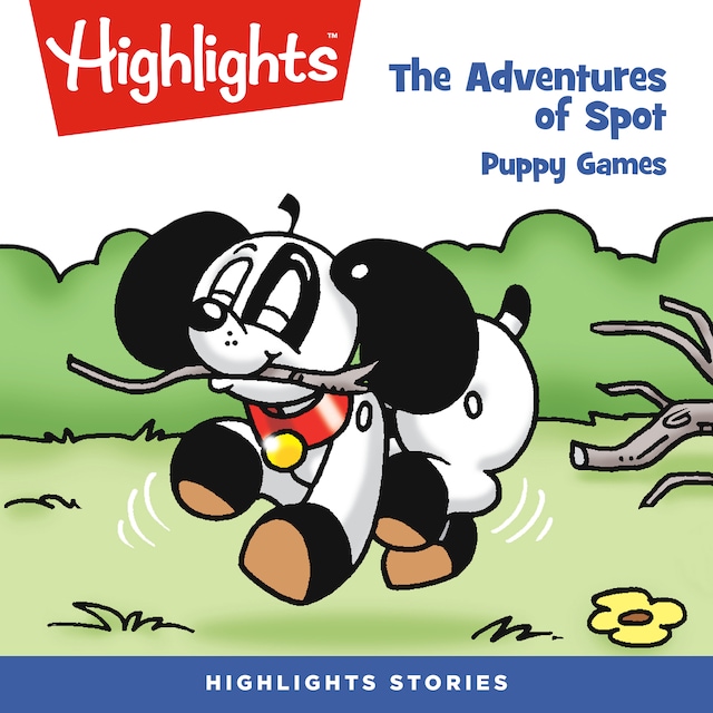 Book cover for The Adventures of Spot: Puppy Games