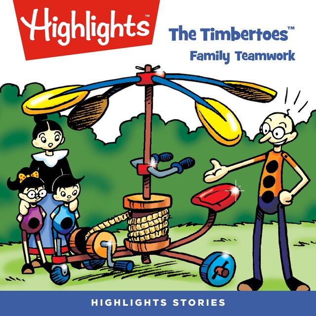 Book cover for The Timbertoes: Family Teamwork