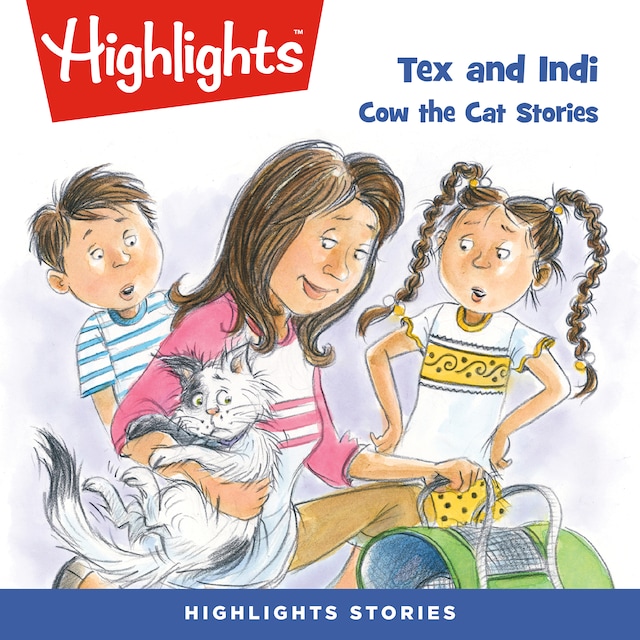 Book cover for Tex and Indi: Cow the Cat Stories