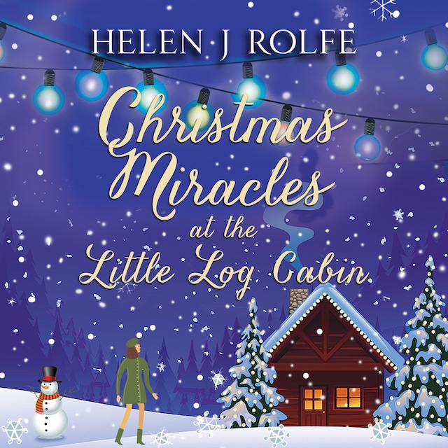Kirjankansi teokselle Christmas Miracles at the Little Log Cabin