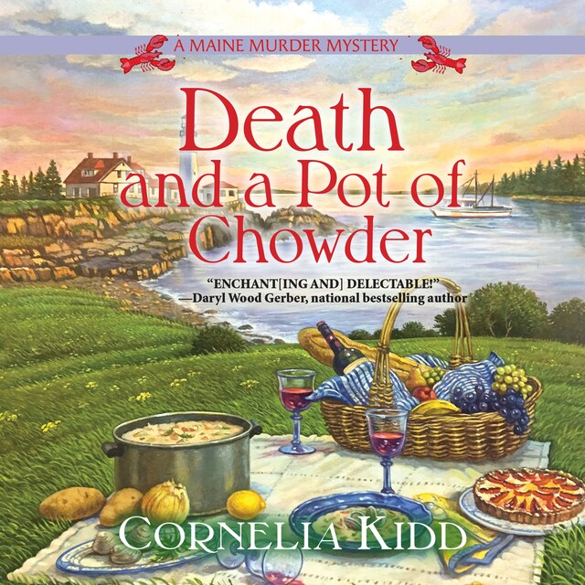 Book cover for Death and a Pot of Chowder