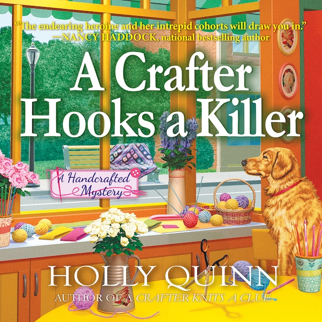 Book cover for A Crafter Hooks a Killer