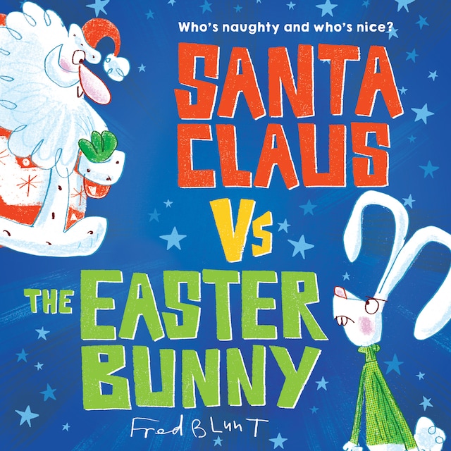Book cover for Santa Claus vs. the Easter Bunny