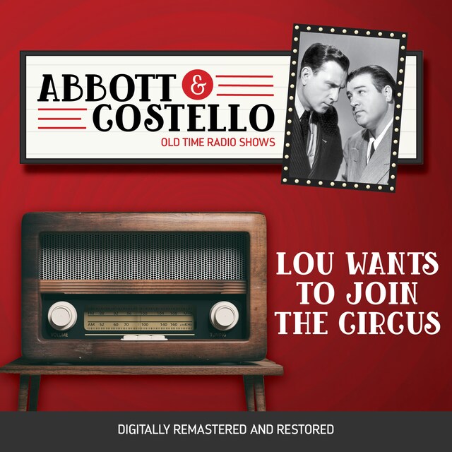 Book cover for Abbott and Costello: Lou Wants to Join the Circus