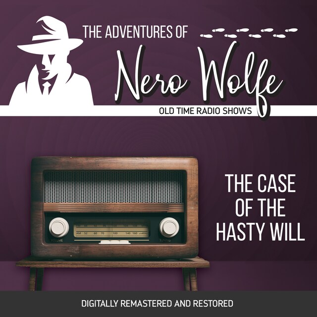 Kirjankansi teokselle The Adventures of Nero Wolfe: The Case of the Hasty Will