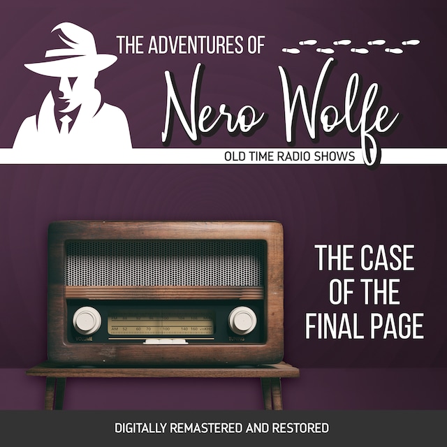 Bogomslag for The Adventures of Nero Wolfe: The Case of the Final Page