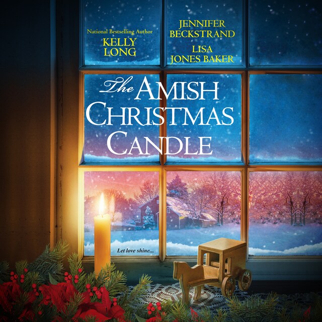 Book cover for The Amish Christmas Candle