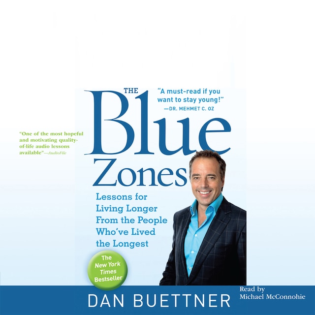 Book cover for The Blue Zones