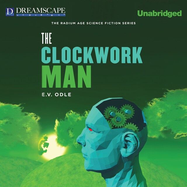 Book cover for The Clockwork Man