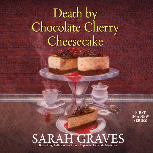 Okładka książki dla Death by Chocolate Cherry Cheesecake