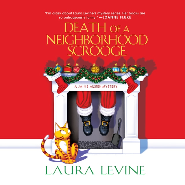 Book cover for Death of a Neighborhood Scrooge