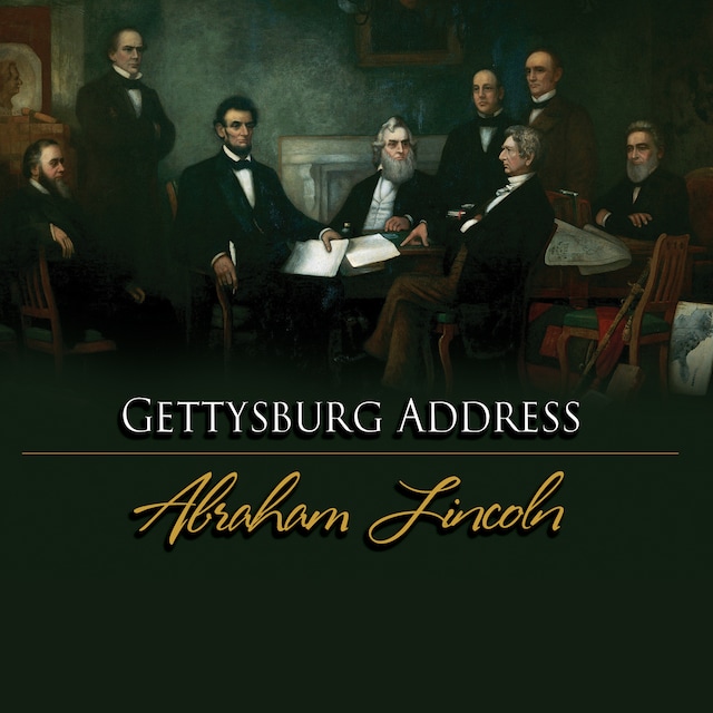 Kirjankansi teokselle The Gettysburg Address
