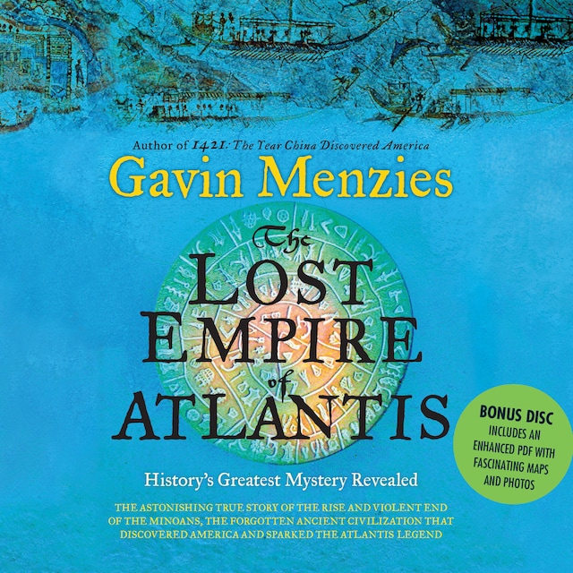 Copertina del libro per The Lost Empire of Atlantis