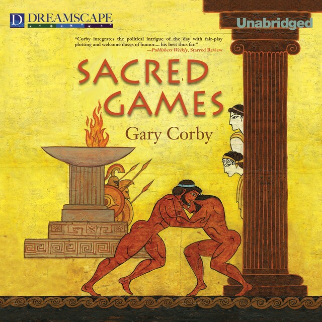 Kirjankansi teokselle Sacred Games