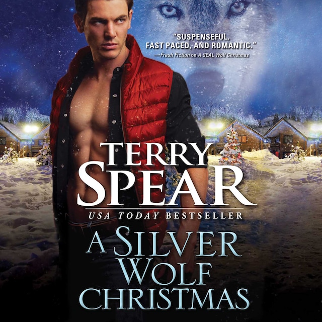 Book cover for A Silver Wolf Christmas