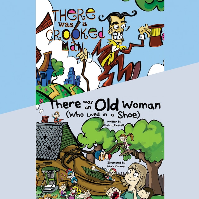 Book cover for There Was an Old Woman (Who Lived in a Shoe); & There Was a Crooked Man