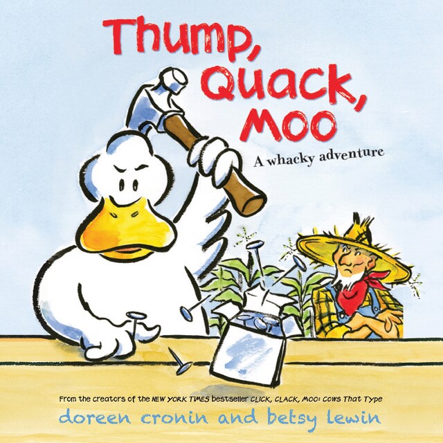 Book cover for Thump, Quack, Moo