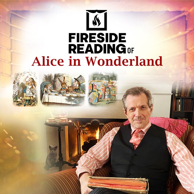 Book cover for Fireside Reading of Alice in Wonderland