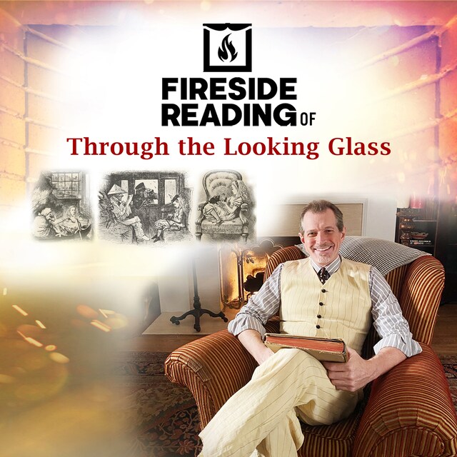 Book cover for Fireside Reading of Through the Looking Glass