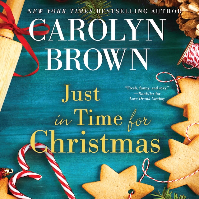 Portada de libro para Just in Time for Christmas