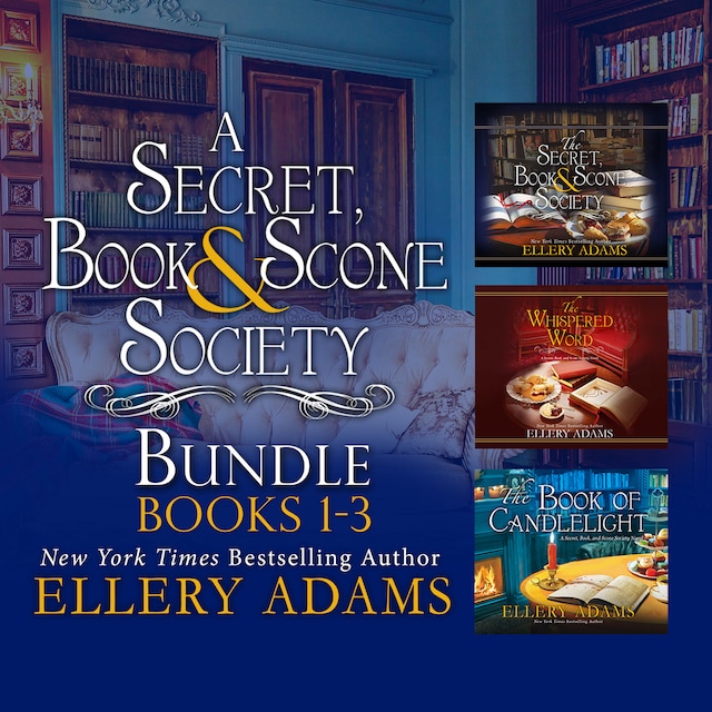 Book cover for A Secret, Book, and Scone Society Bundle, Books 1-3