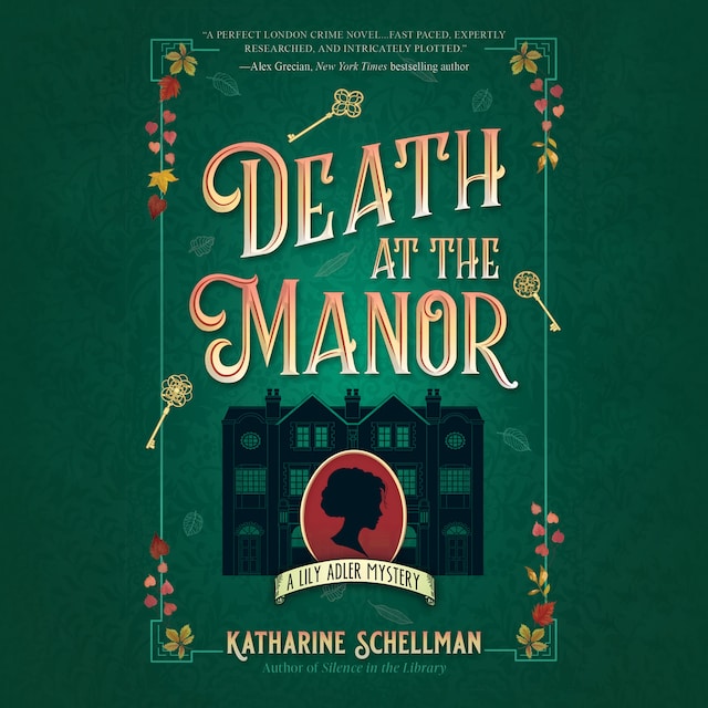 Book cover for Death at the Manor