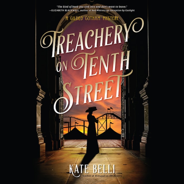 Book cover for Treachery on Tenth Street